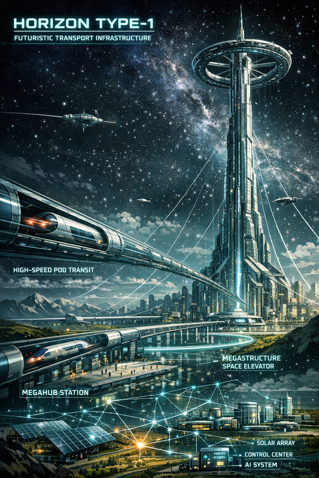 Illustration Horizon Type-1